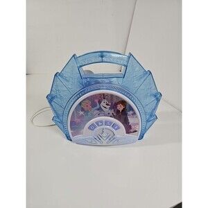 eKids Disney Frozen Karaoke Microphone with Bluetooth Speaker for Fans of Disney